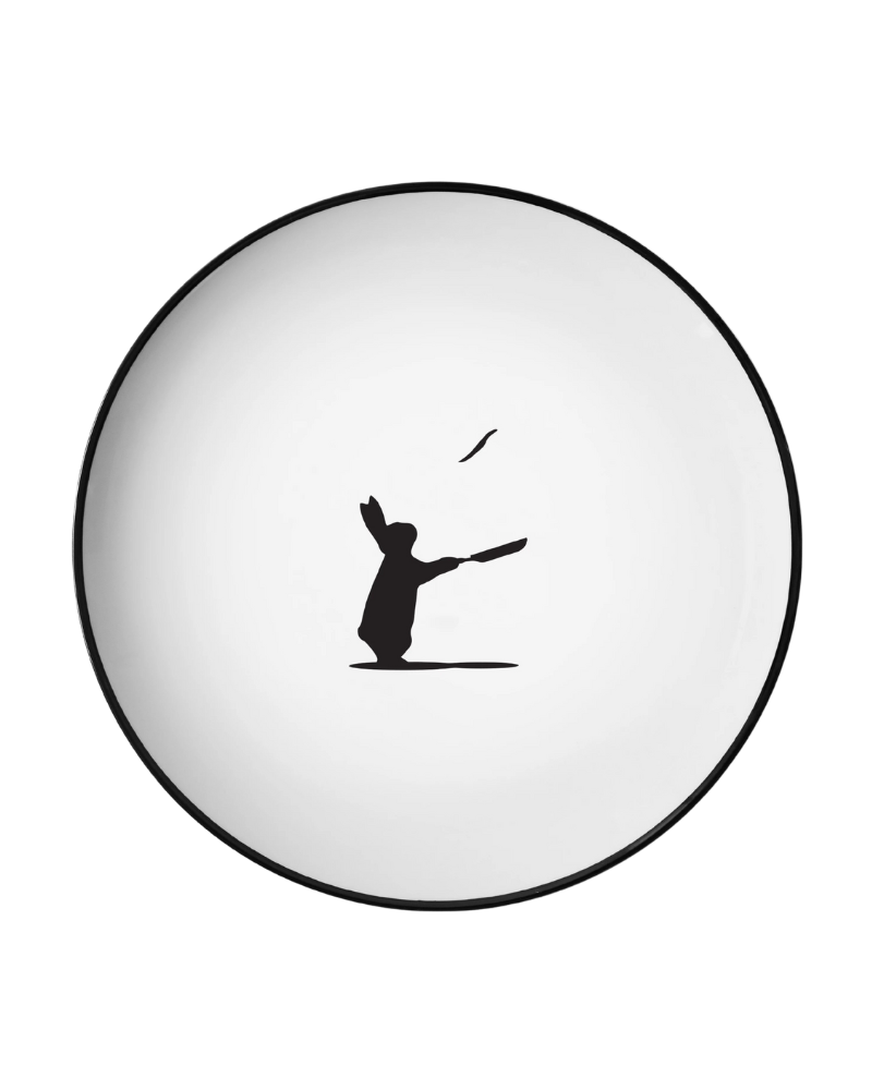 Pancake Rabbit Plate