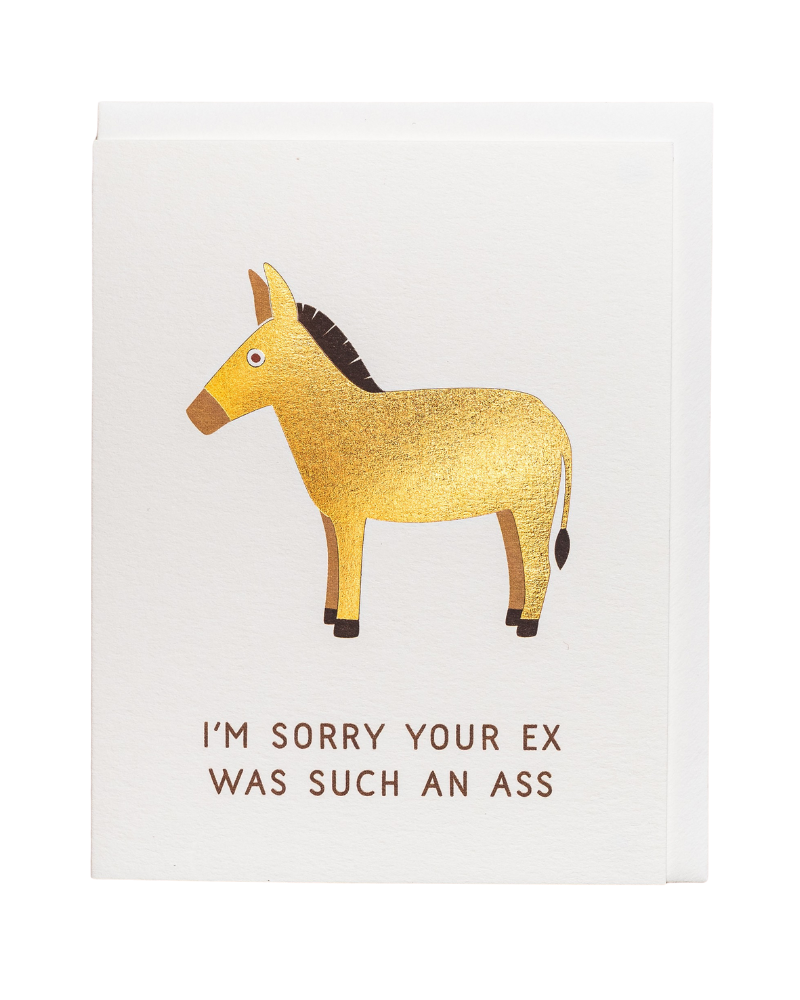 I'm Sorry Your Ex was Such as Ass