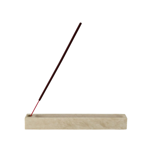 Incense Holder Travertine Marble