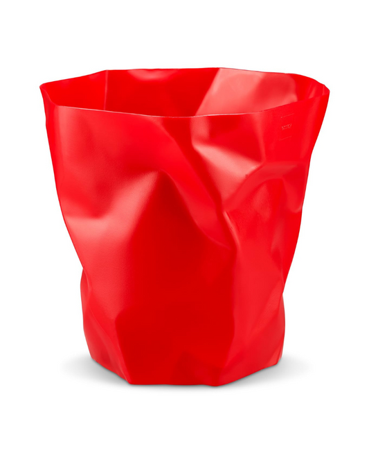 Waste Paper Basket: Mini Bin Bin - Red