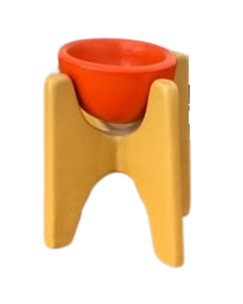 Porcelain Mubkhar: Yellow