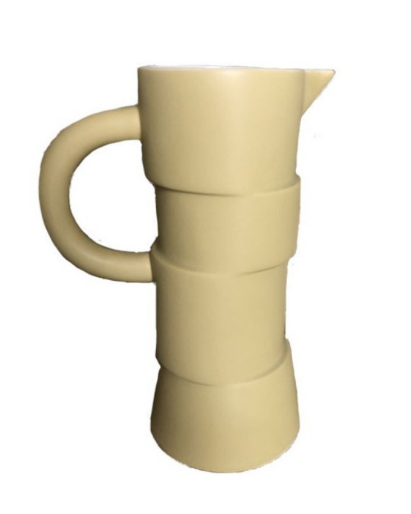 Chiaroscuro Jug: Tall Yellow