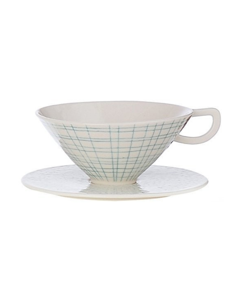 Tea Cup W Saucer February