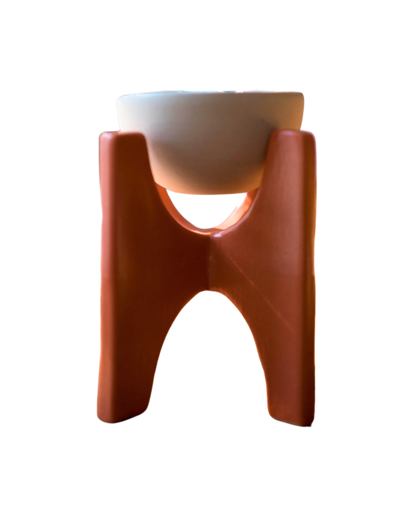 Porcelain Mubkhar: Orange