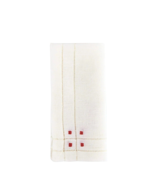 Art Deco Napkin (Set of 2) - Red