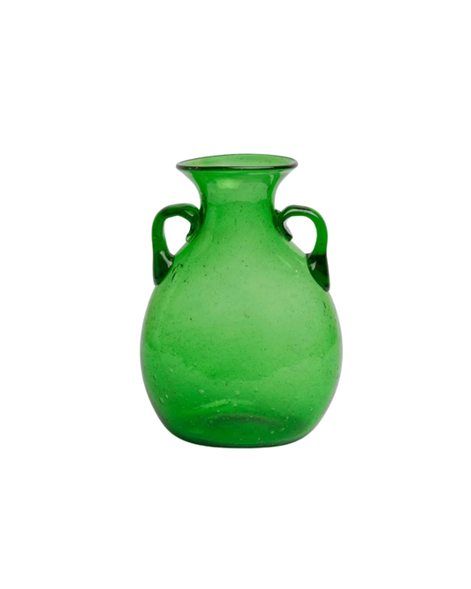 Amphora Green Vase