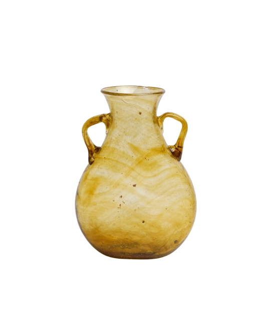 Amphora Amber Vase