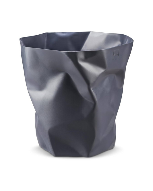 Waste Paper Basket: Mini Bin Bin - Grey