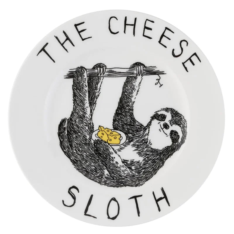 The Cheese Sloth Side Plate