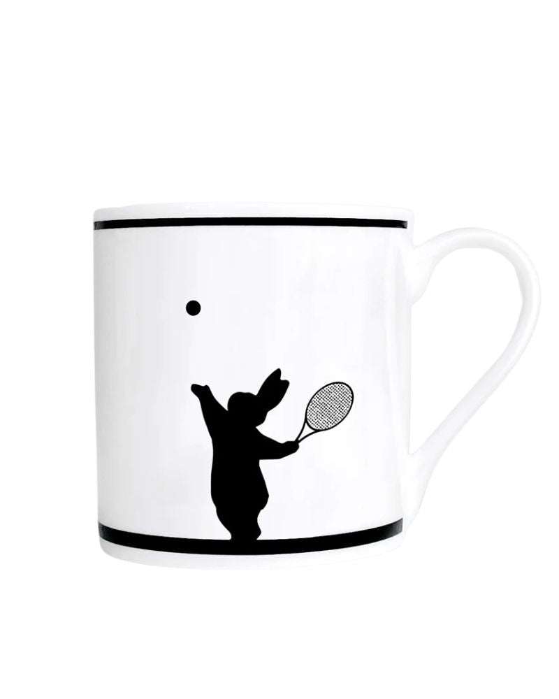 Tennis Rabbit Mug
