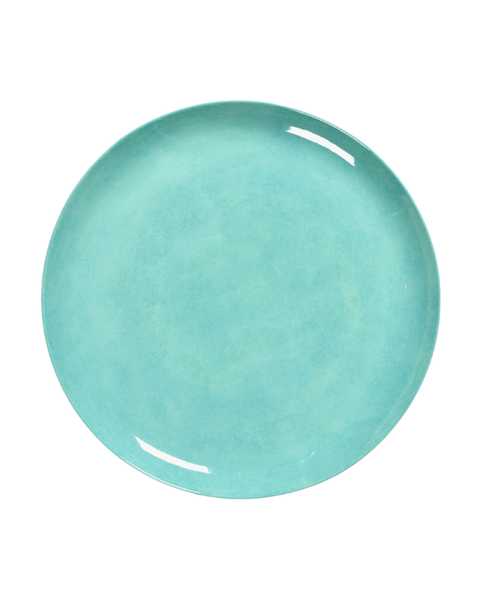 Plate Feast L - Azure - Set of 2