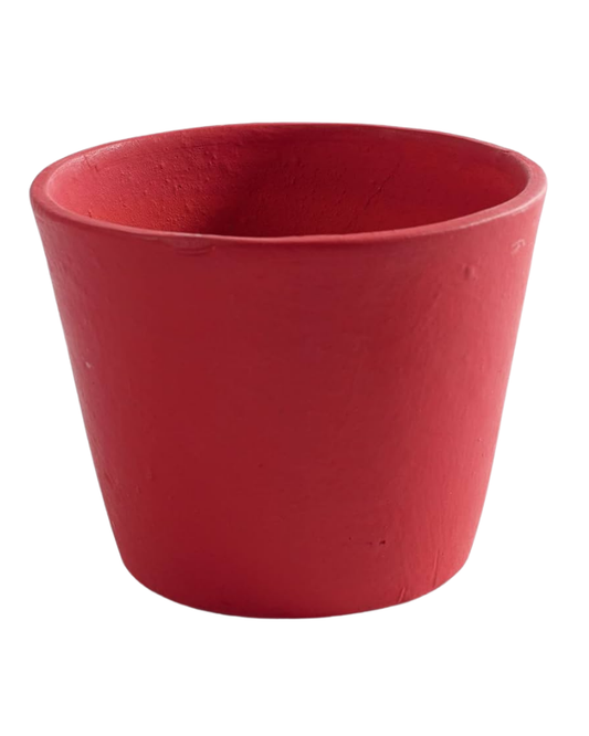 Pot Container Small - Burgundy