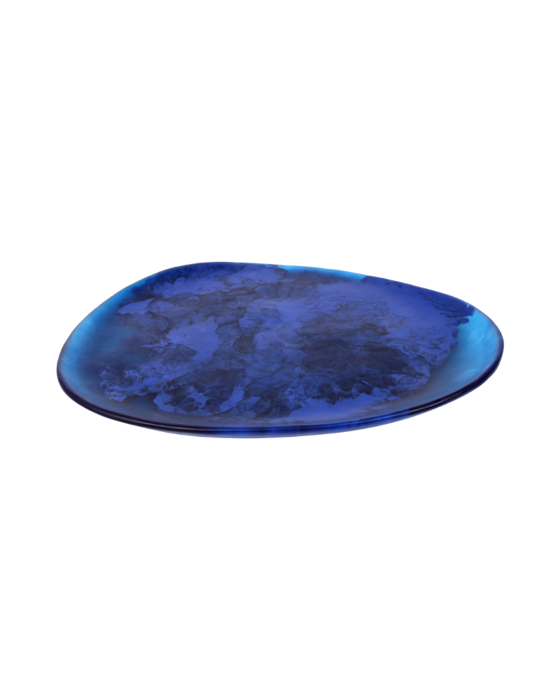 Platter Pebble - Cobalt