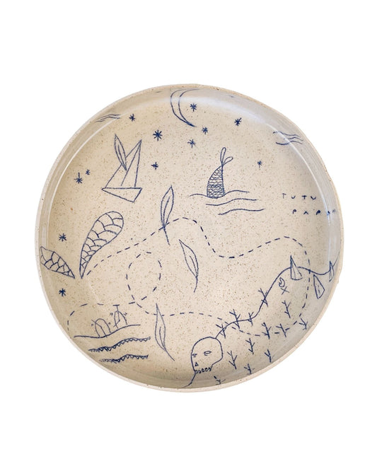 Turchino Plate: Peter Pan