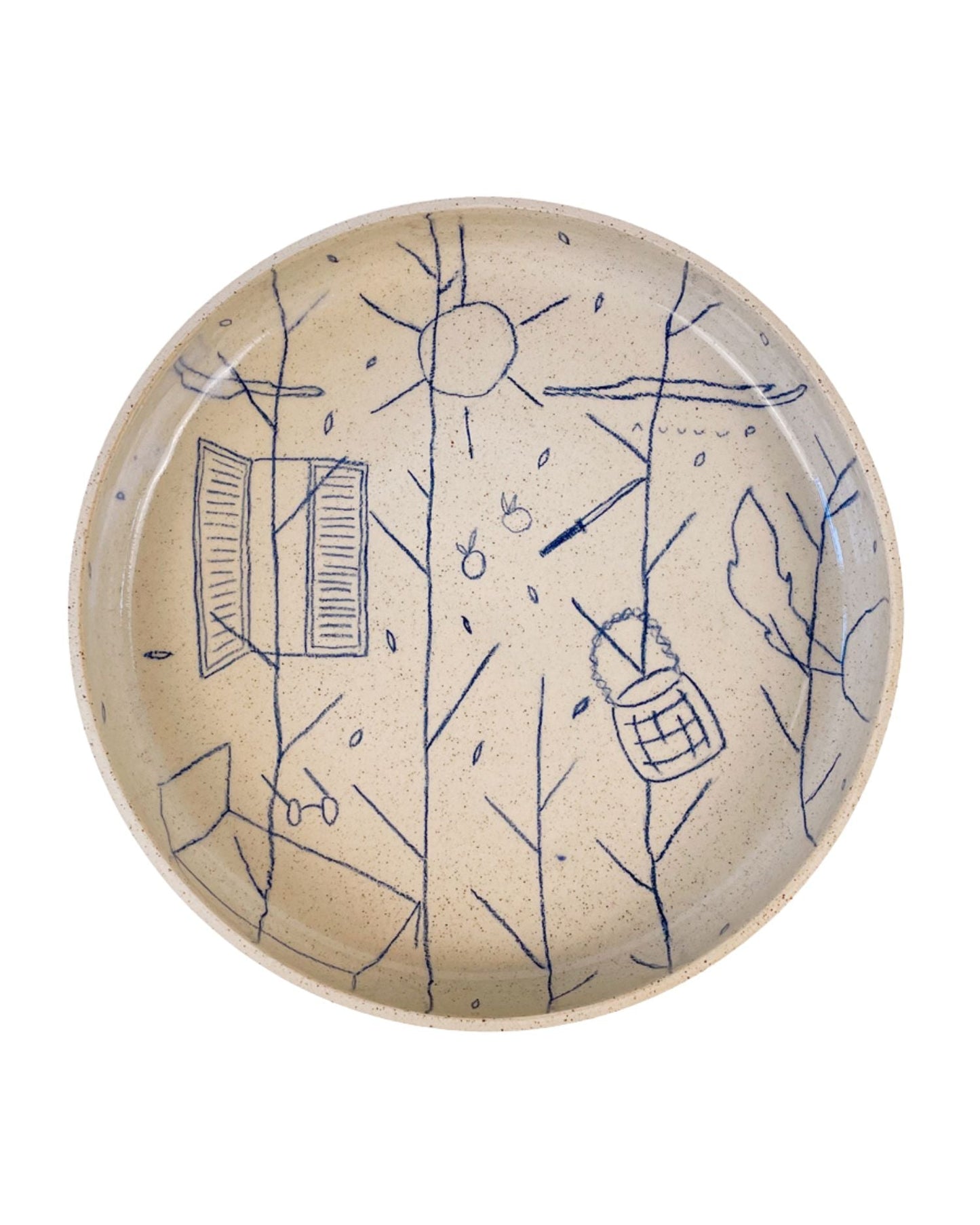 Turchino Plate: Little Red Riding Hood