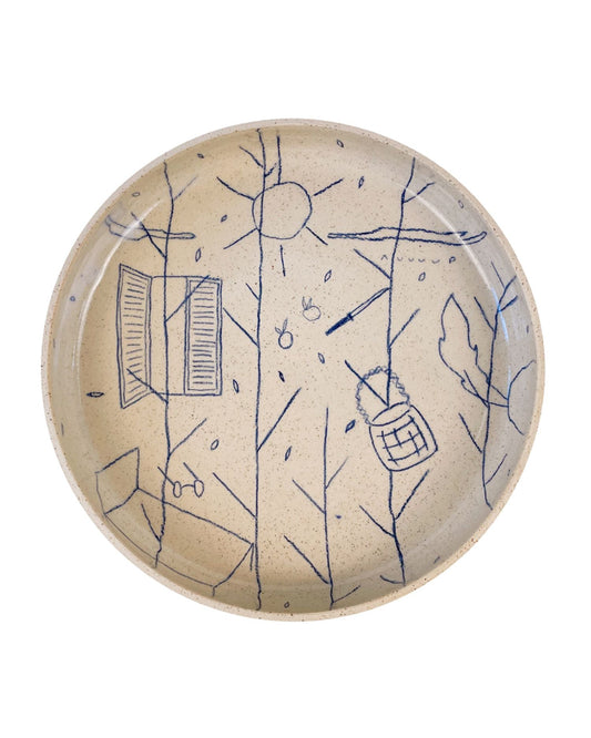 Turchino Plate: Little Red Riding Hood