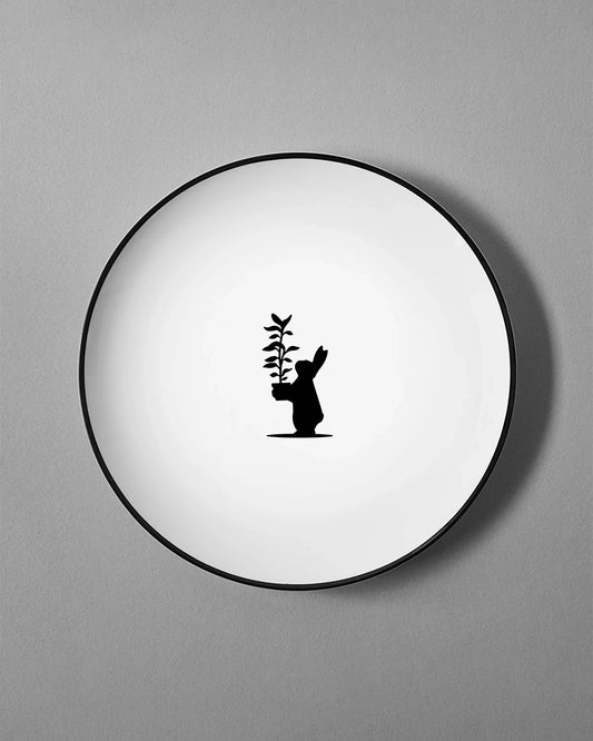 Plant Rabbit Plate