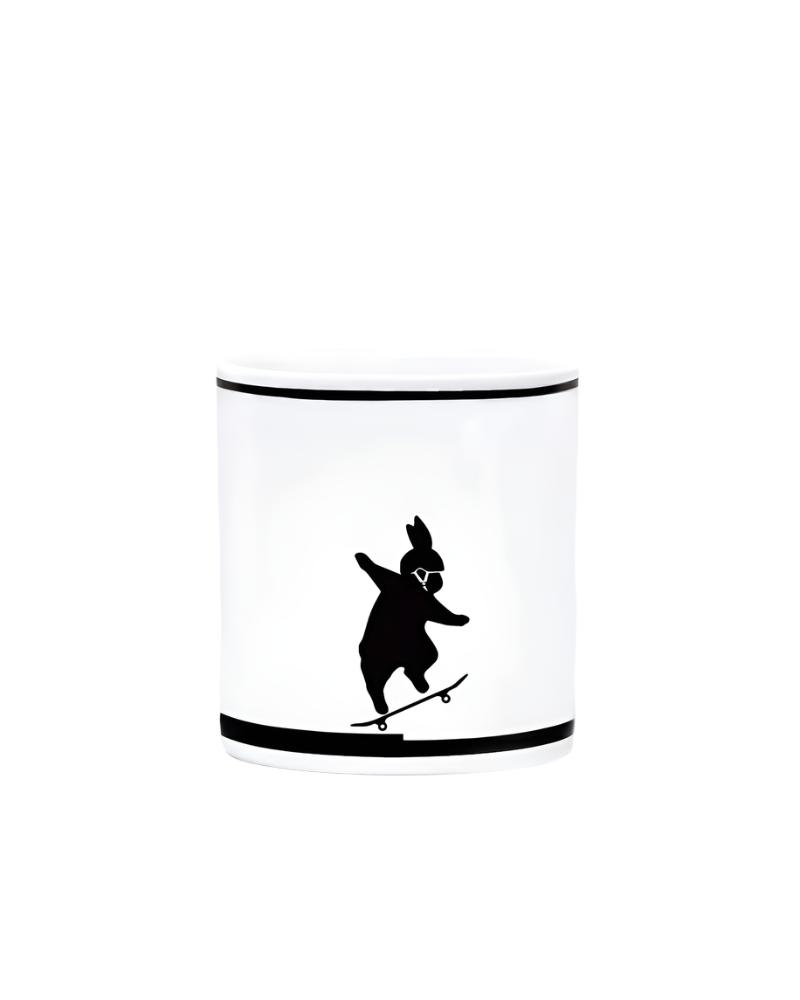 Skateboarding Rabbit Mug