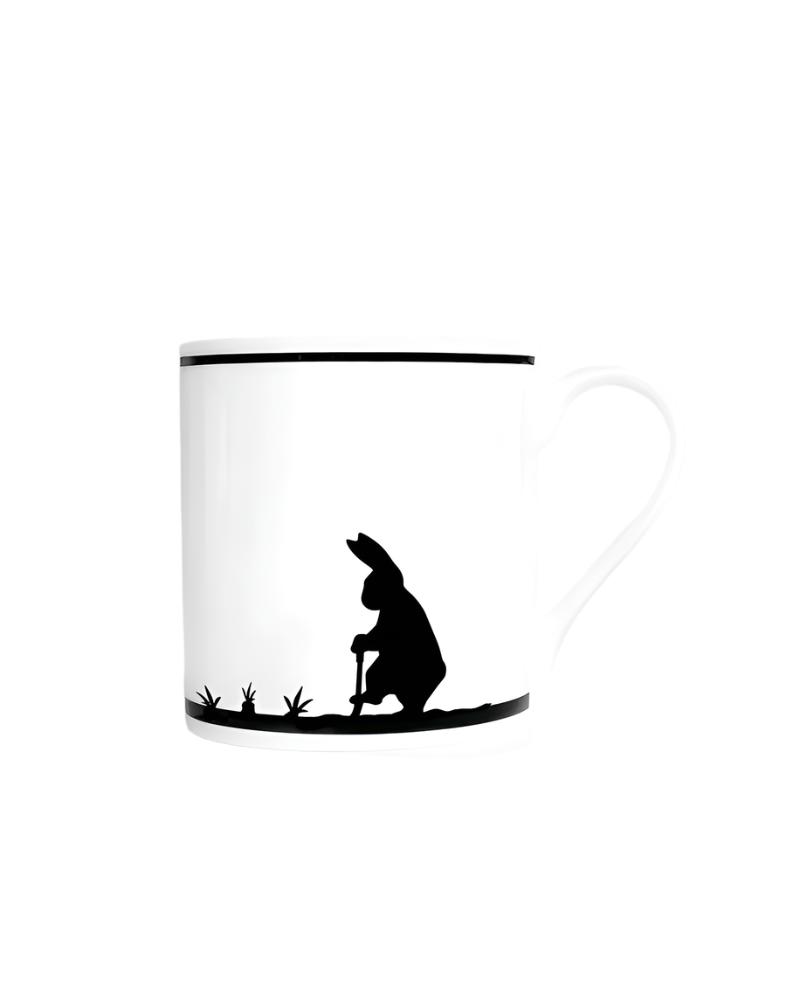 Carrot Growing Rabbit Mug