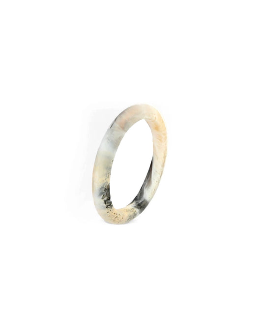 Bangle Small Organic - Sandy Pearl