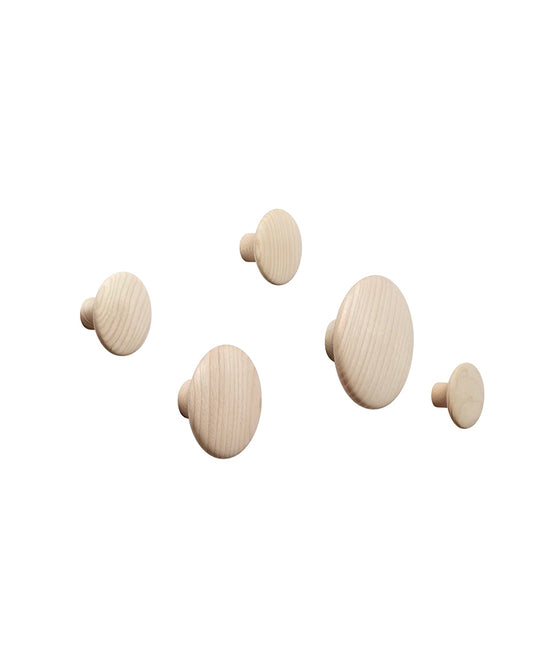 Dots Wood - Natural Oak (Set Of 5)