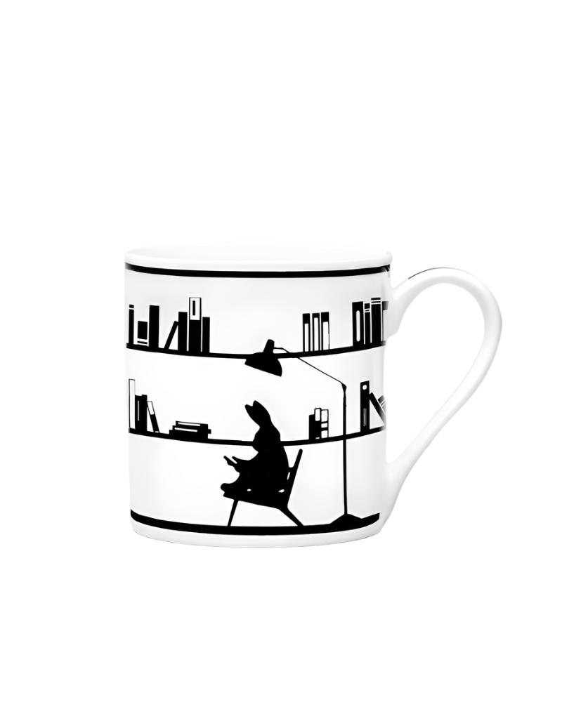 Reading Rabbit Mug