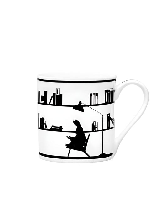 Reading Rabbit Mug