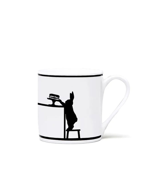 Cake Loving Rabbit Mug