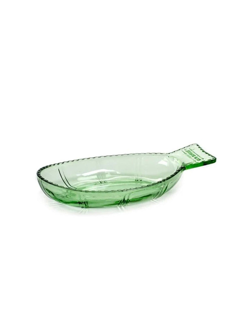 Fish Dish Deep - Transparent Green