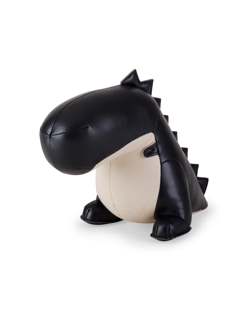 Zuny Bookend - Dinosaur Bobo black and wheat