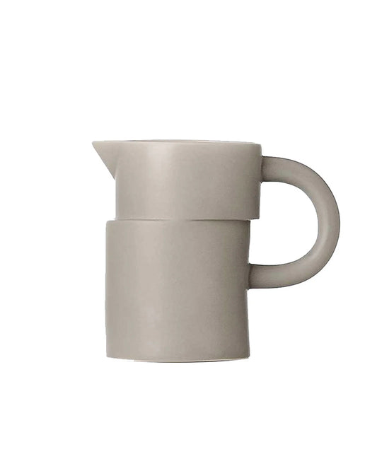 Chiaroscuro Jug: Short Gray