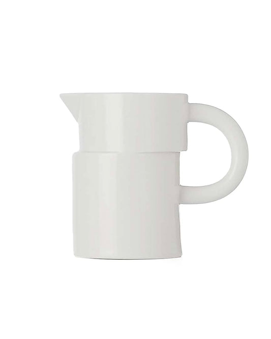 Chiaroscuro Jug: Short White