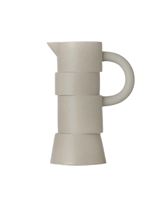 Chiaroscuro Jug: Tall Gray