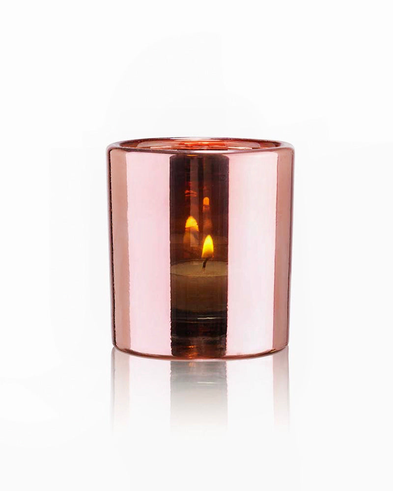 Hurricane Lamp: Small Rose