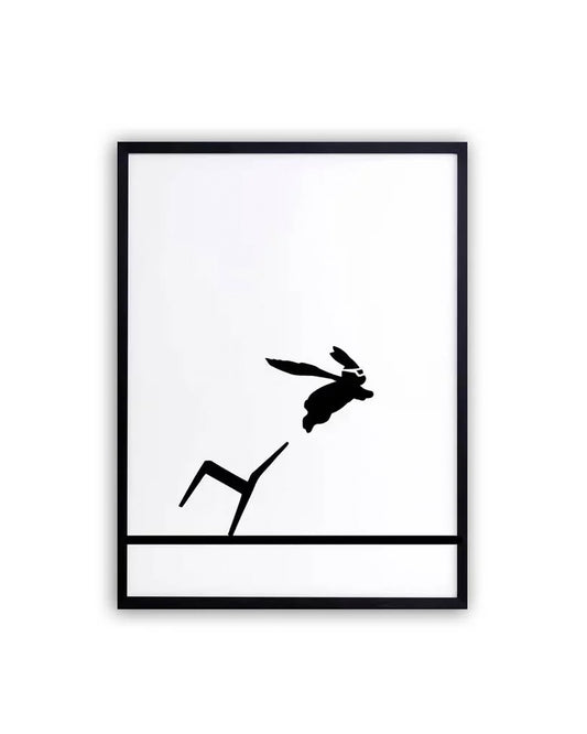 Print: Superhero Rabbit