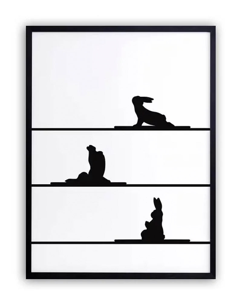 Print: Yoga Rabbit