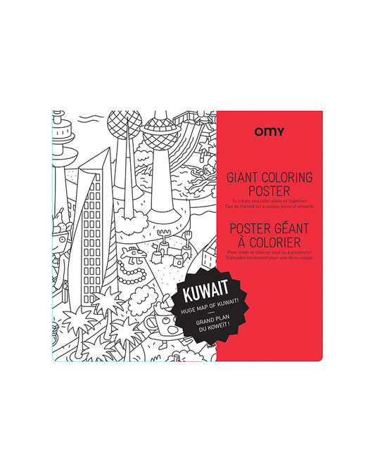 Giant Coloring Poster Kuwait