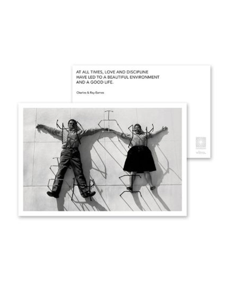 Eames Quotes Greeting Card Love and Discipline