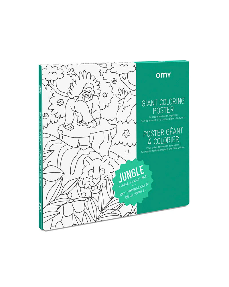 Giant Coloring Poster Jungle